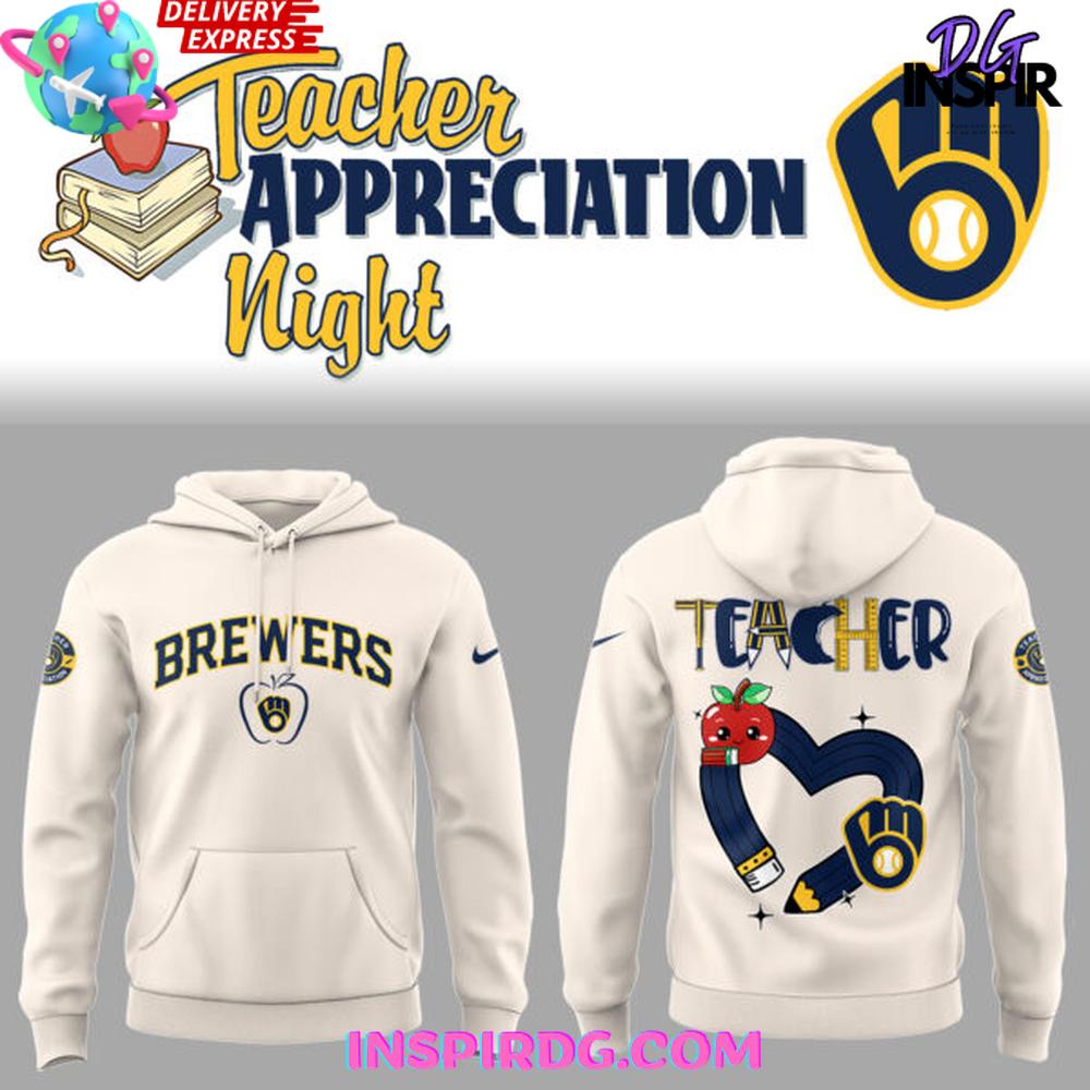 Milwaukee Brewers X Teacher Appreciation Night 2025 Collection Shirt - Image 3
