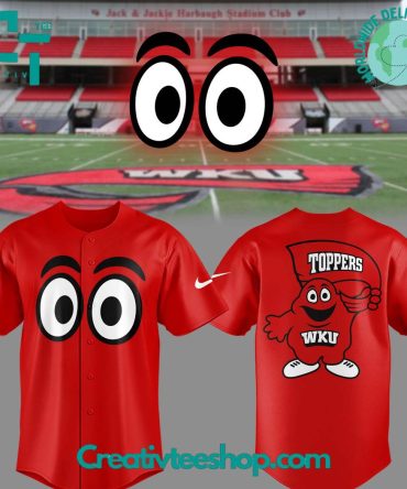 Wku Hilltoppers Special Mascot Baseball Jersey