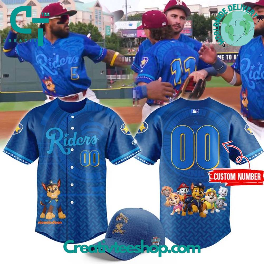 Frisco Roughriders X Paw Patrol Night 2025 Personalized Baseball Jersey