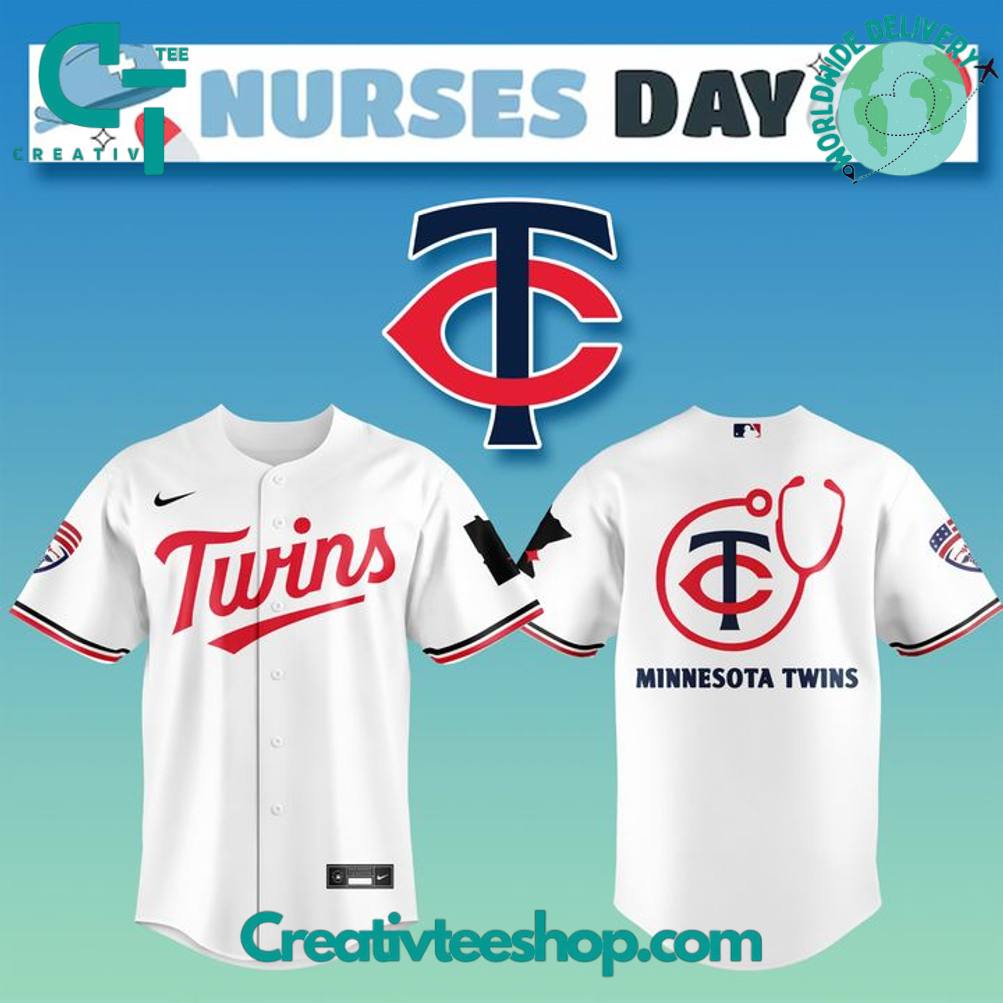 Minnesota Twins Nurses Night Special White Baseball Jersey