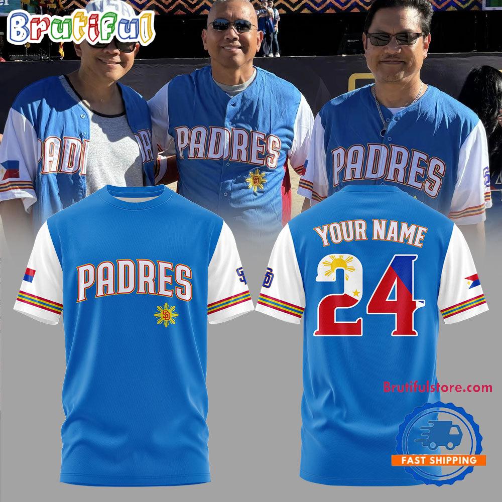 San Diego Padres Filipino Heritage Night T Shirt