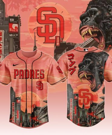 San Diego Padres Mlb X Kong Collection 1 Custom Baseball Jersey