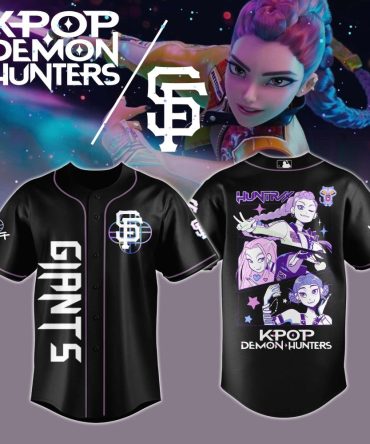 San Francisco Giants Mlb X Kpop Demon Hunters Custom Baseball Jersey