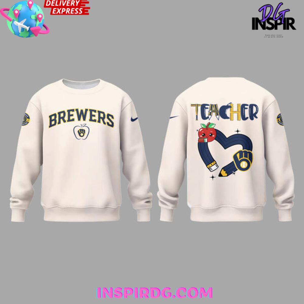 Milwaukee Brewers X Teacher Appreciation Night 2025 Collection Shirt - Image 5