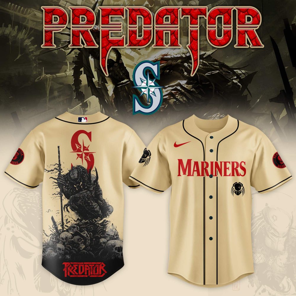 Seattle Mariners Mlb X Predator Custom Baseball Jersey
