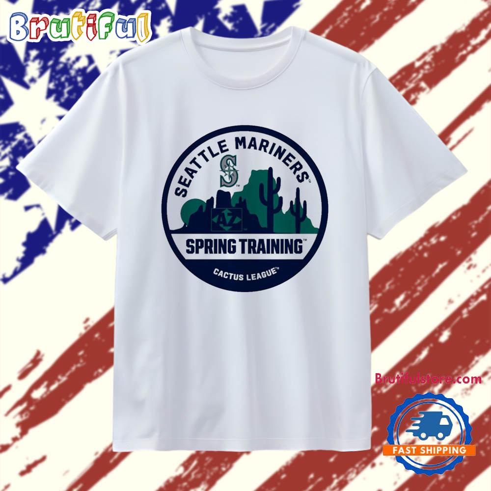 Seattle Mariners Spring Training Cactus League 2026 Logo T Shirt