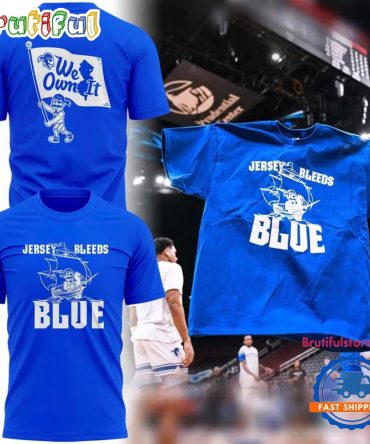 Seton Hall Pirates Basketball Jersey Bleeds Blue 2026 T Shirt