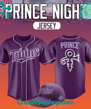 Minnesota Twins Prince Night Special Baseball Jersey