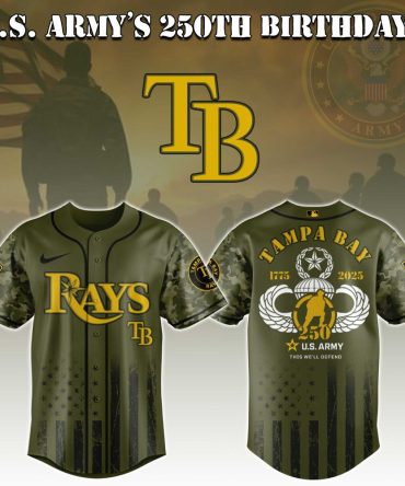 Tampa Bay Rays Mlb X U.S. Army This We'Ll Defend Custom Baseball Jersey