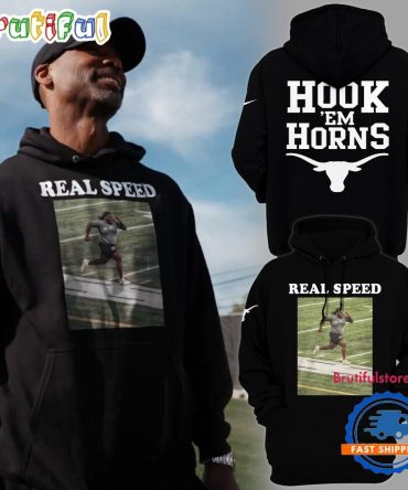 Texas Longhorns Football Real Speed Hoodie Shirt