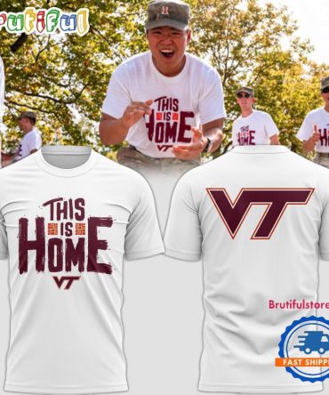 This Is Home Virginia Tech Hokies Football T Shirt