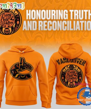 Vancouver Canucks Truth And Reconciliation 3D Shirt