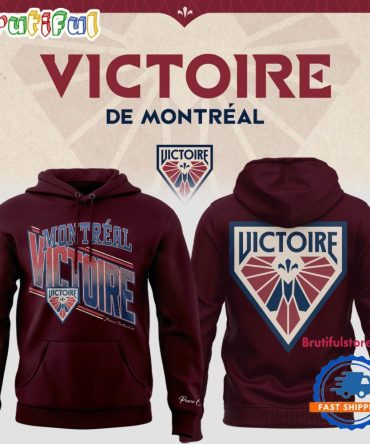 Victoire De Montreal Women'S Hockey League 2024 Hoodie