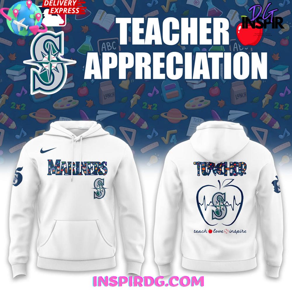 Seattle Mariners Teacher Night 2025 Collection Shirt - Image 3