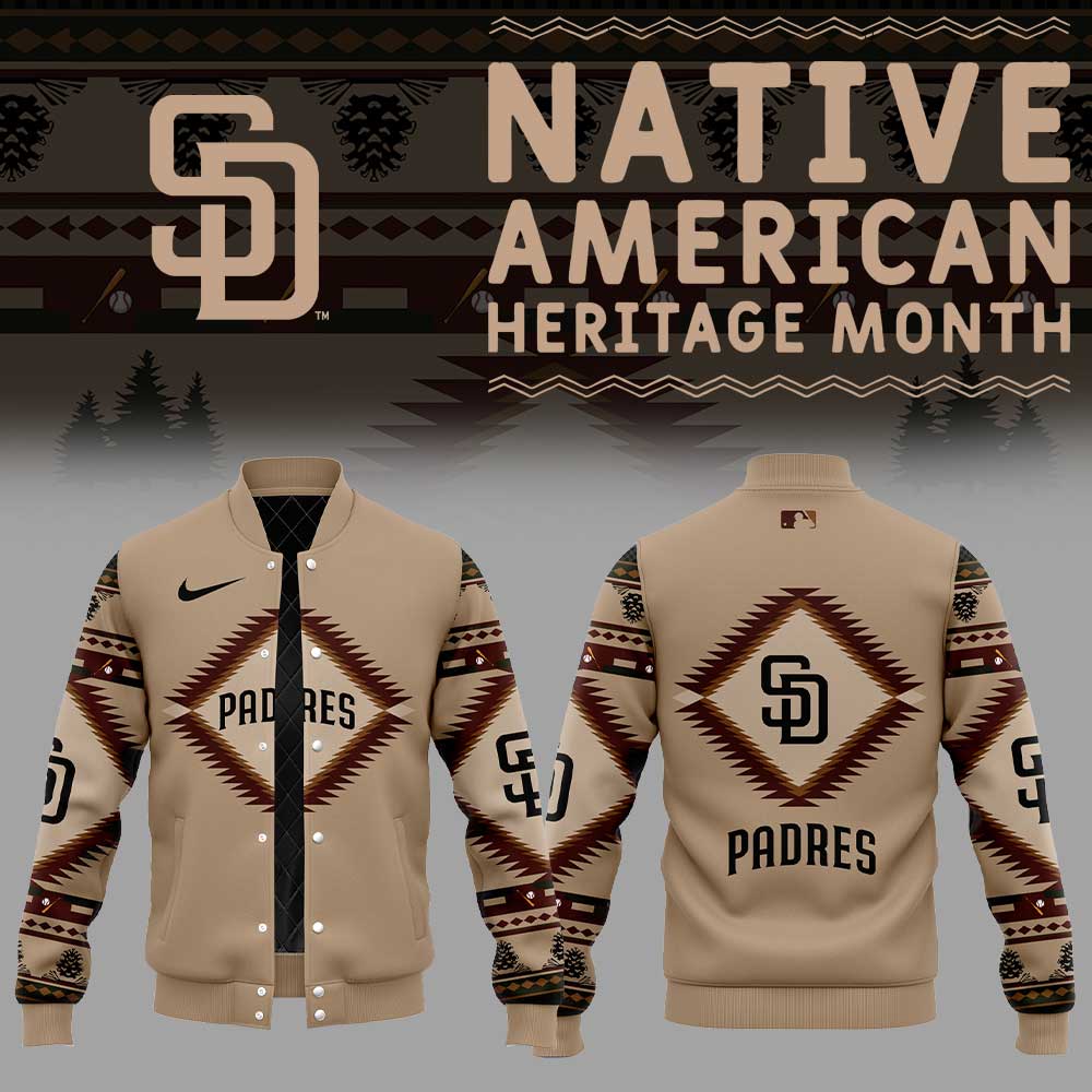 San Diego Padres Native American Heritage V3 Jacket
