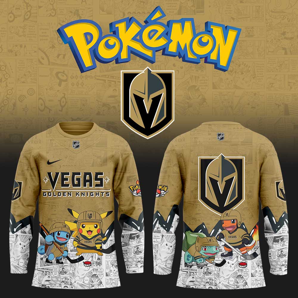 Vegas Golden Knights X Pok?Mon New Jersey