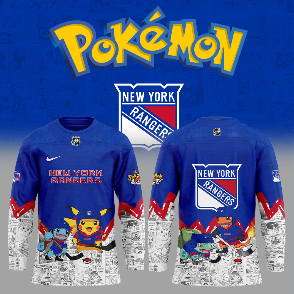 New York Rangers X Pok?Mon New Jersey
