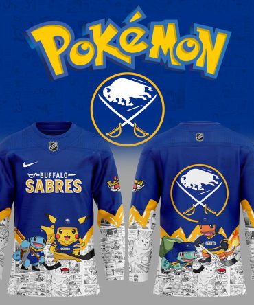 Buffalo Sabres X PokeMon New Hockey Jersey