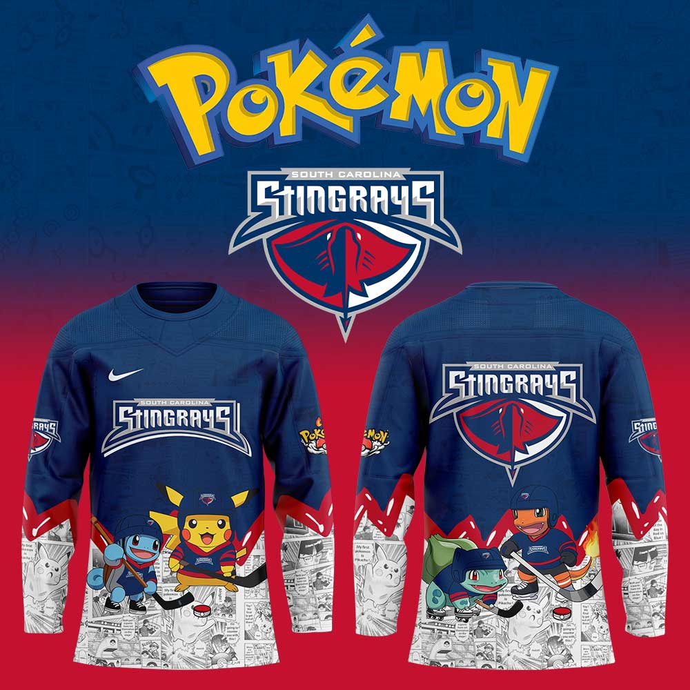 South Carolina Stingrays X PokeMon New Jersey