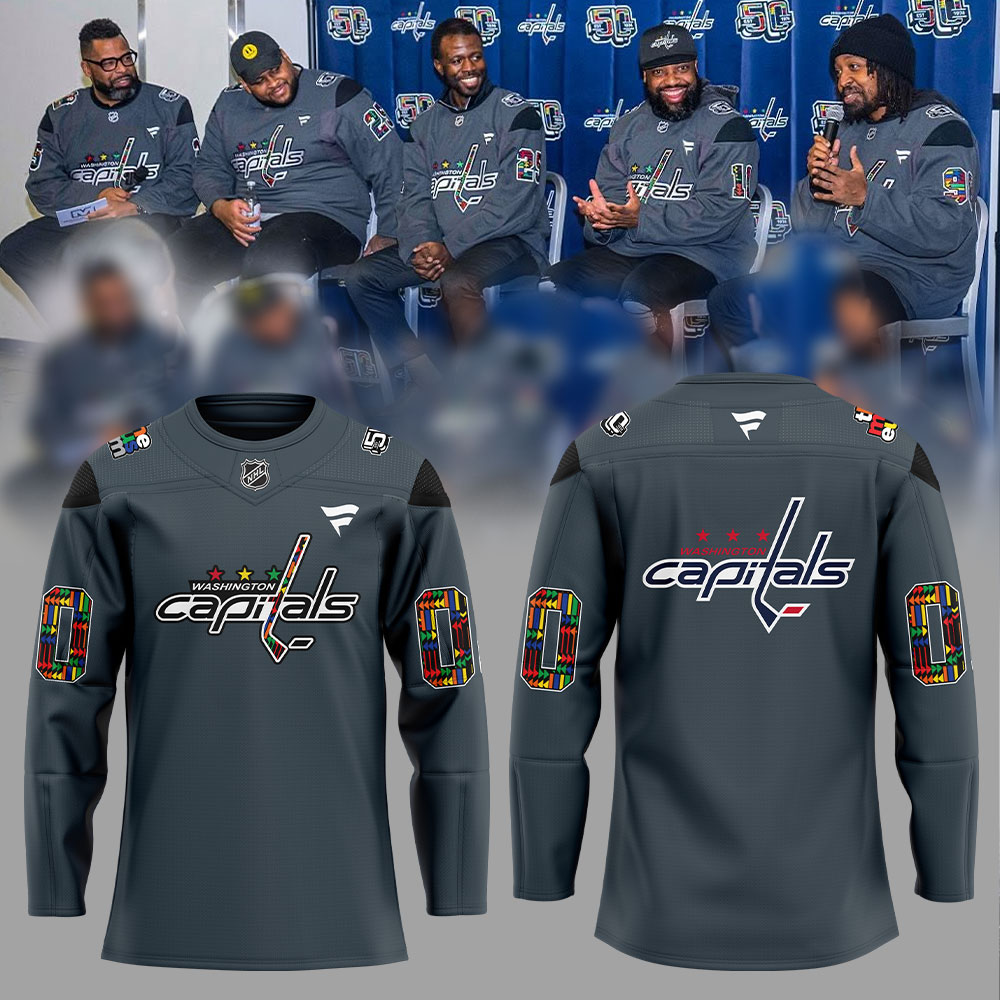 Washington Capitals Black History Month Jersey 1