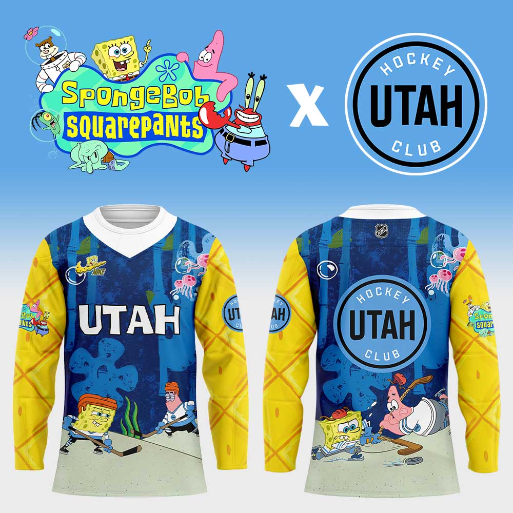 Utah X Spongebob Squarepants Jersey