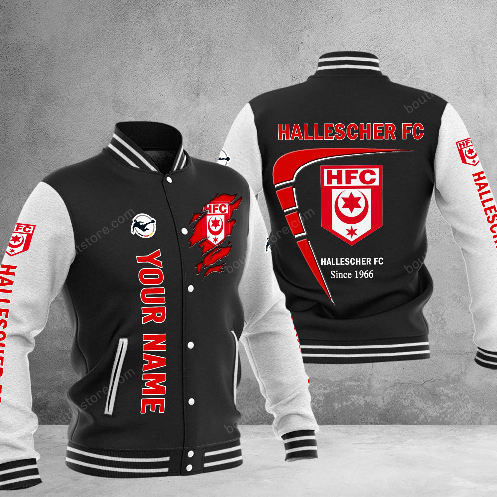 Hallescher Fc Baseball Jacket Gift For Fan 0369