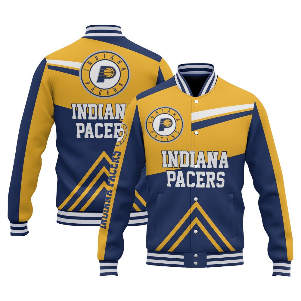 Indiana Pacers Special Design 3D Unisex Varsity Jacket