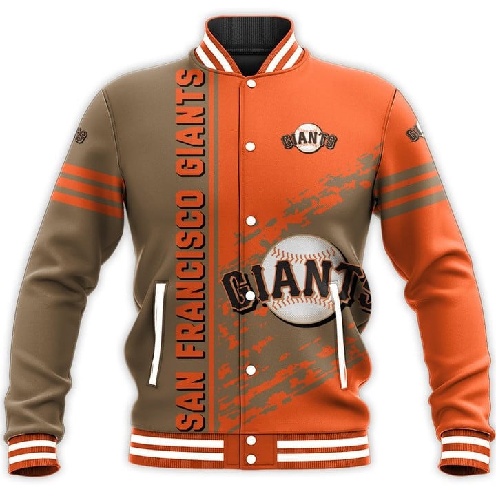 Mlb San Francisco Giants 3D Unisex Varsity Jacket V2