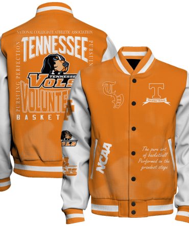 Tennessee Volunteers Ncaa Basketball Volunteer Victory 3D Unisex Varsity Jacket