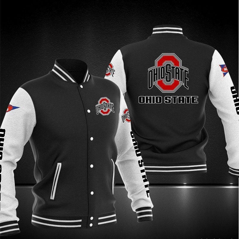 Ohio State Buckeyes Ncaa Baseball Varsity Jacket Full Color