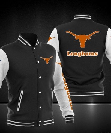 Texas Longhorns Ncaa Baseball Varsity Jacket Full Color