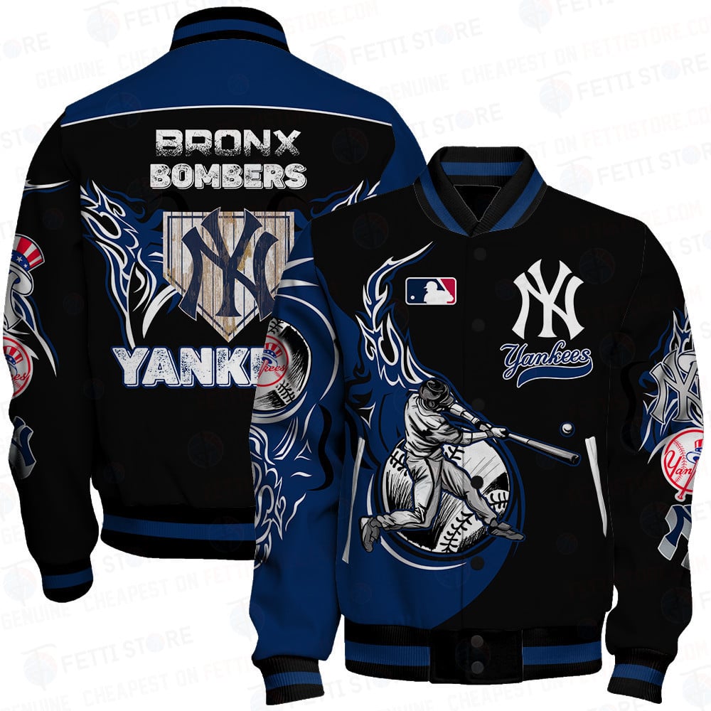 New York Yankees Major League Baseball Aop Varsity Jacket