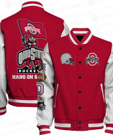 Ohio State Buckeyes Ncaa Football Varsity Jacket