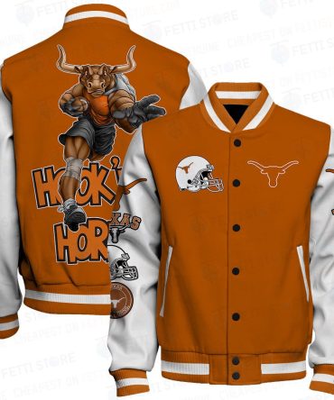 Texas Longhorns Ncaa Football Varsity Jacket Stm