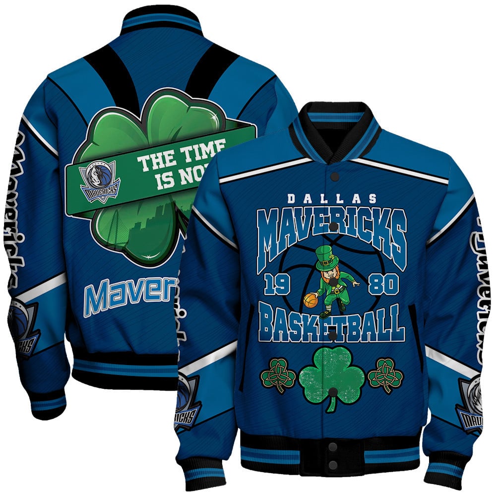 Dallas Mavericks - National Basketball Association Aop Varsity Jacket Stm V20