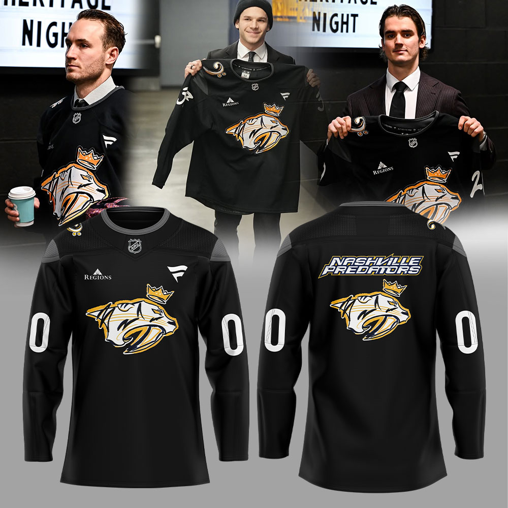 Nashville Predators Black Music Heritage Night Jersey