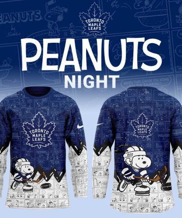Toronto Maple Leafs Anniversary Of Peanuts Jersey