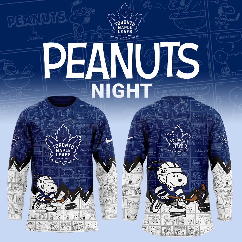 Toronto Maple Leafs Anniversary Of Peanuts Jersey