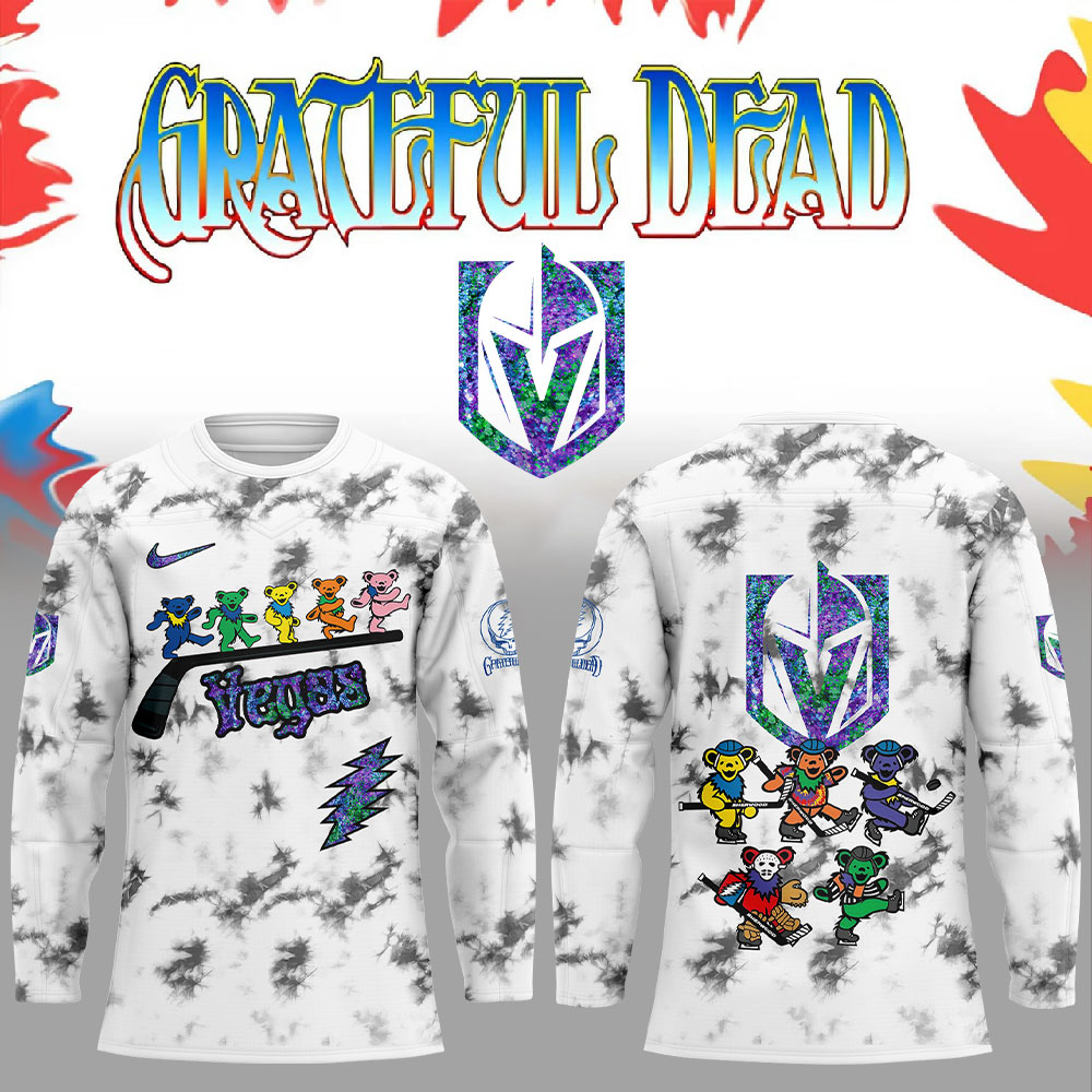 Vegas Golden Knights Grateful Dead Night V2 Jersey