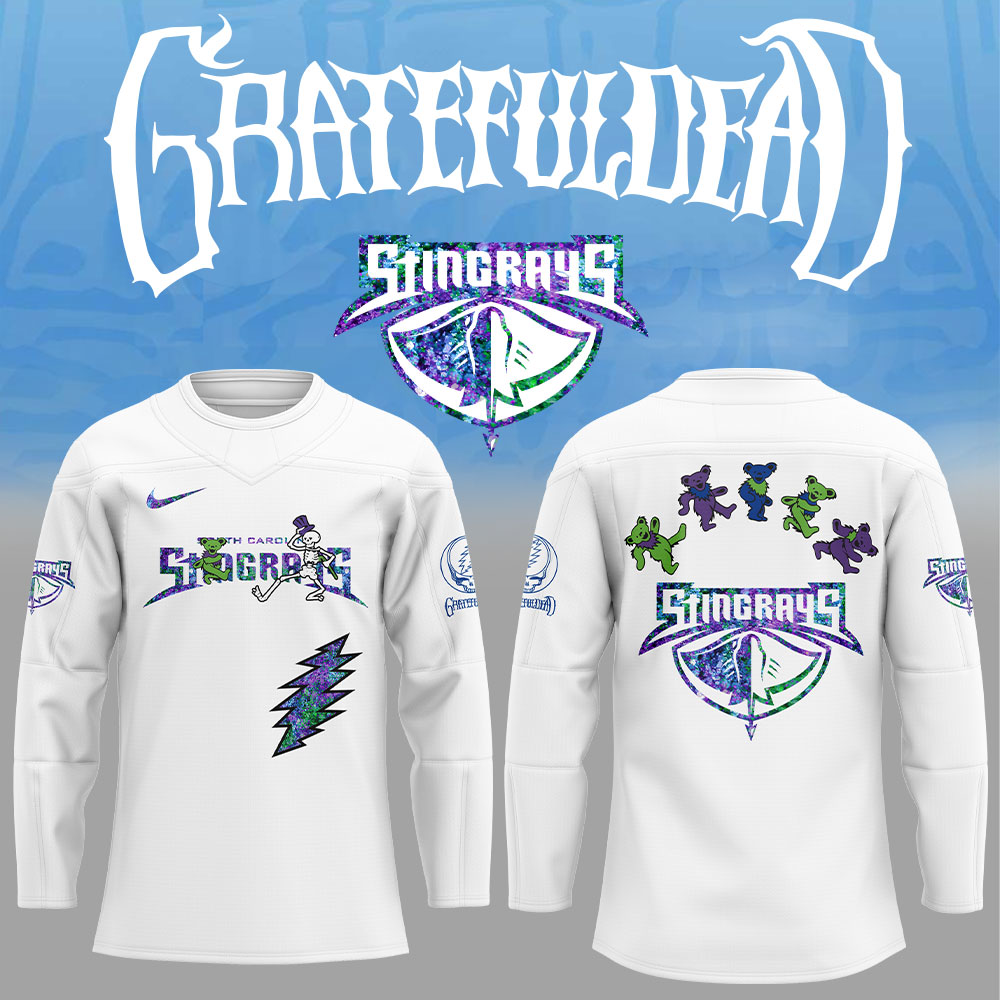 South Carolina Stingrays Grateful Dead Night Jersey