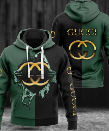 Gucci Black Unisex Hoodie Hot For Men Women Luxury Brand Clothing Clothes Outfit