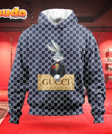 Clothing Gucci Bugs Bunny Gelement Suit Hoodie T Shirt Hot Gift Unique