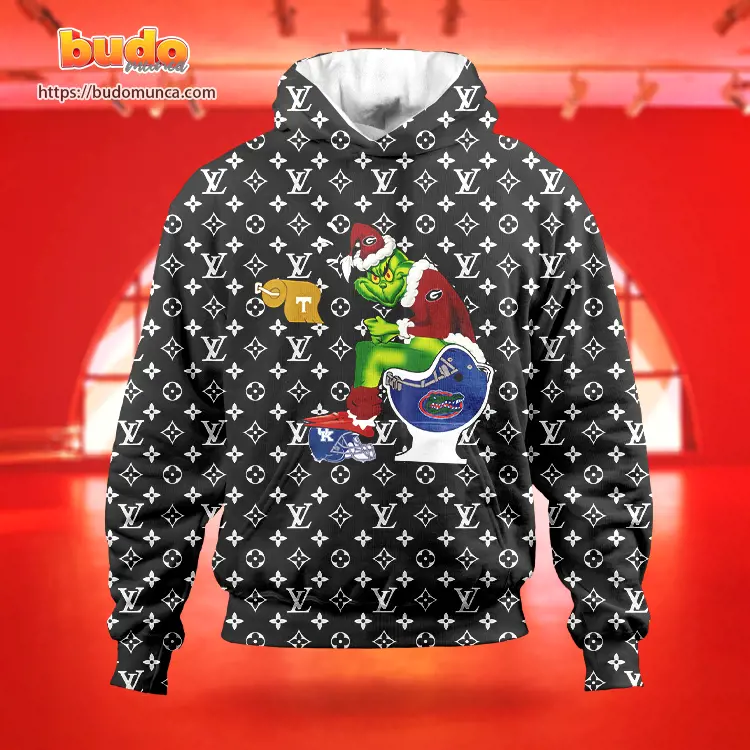 Clothings Louis Vuitton And Grinch Georgia Bulldogs Sit On Florida Gators Guys Hoodie Louis Vuitton T Shirt Tank Top For Men Woman Unique Gift