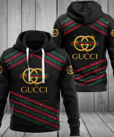 Gucci Black Unisex Hoodie For Men Women Luxury Brand Clothing Clothes Outfit 138 Hdlux