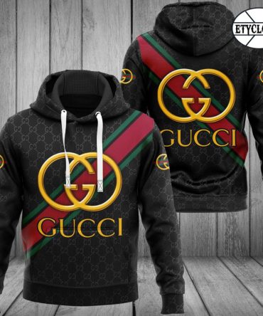 Gucci Black Unisex Hoodie For Men Women Luxury Brand Clothing Clothes Outfit 216 Hdlux