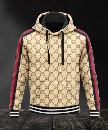 Gucci Brown Unisex Hoodie For Men Women Luxury Brand Clothing Clothes Outfit 246 Hdlux
