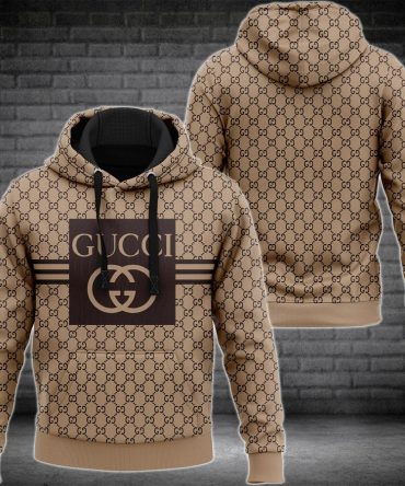 Gucci Brown Unisex Hoodie For Men Women Luxury Brand Clothing Clothes Outfit 72 Hdlux