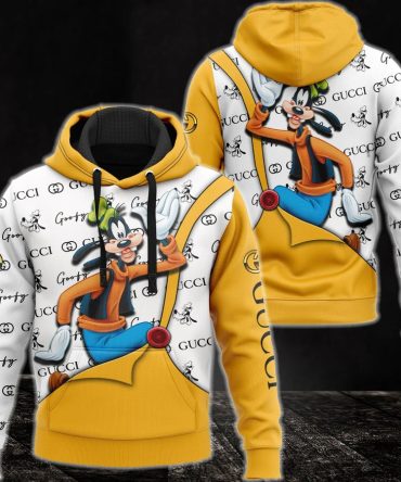Gucci Goofy Dog Unisex Hoodie For Men Women Luxury Brand Clothing Clothes Disney Gifts 143 Hdlux