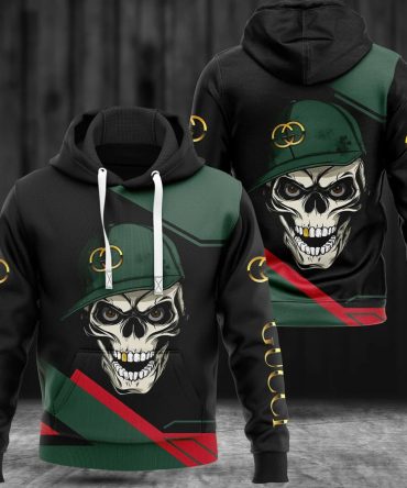 Gucci Skull Unisex Hoodie For Men Women Luxury Brand Clothing Clothes Outfit 117 Hdlux