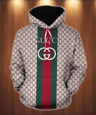Gucci Stripe Unisex Hoodie For Men Women Luxury Brand Clothing Clothes Outfit 370 Hdlux